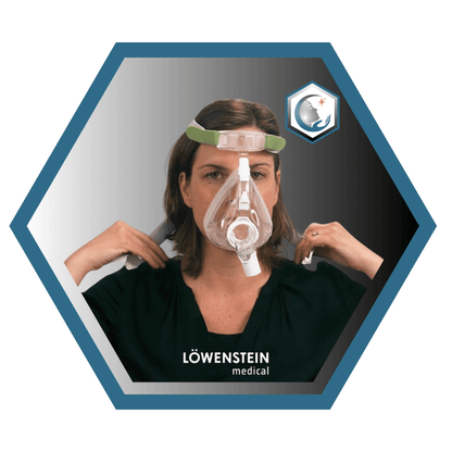 Löwenstein Medical | Lena | Masque CPAP Facial |Choix de coussins L,M,S,