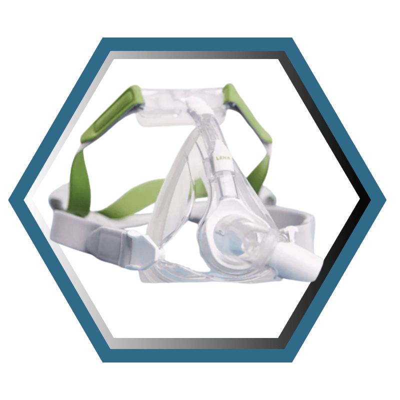 Löwenstein Medical | Lena | Masque CPAP Facial |Choix de coussins L,M,S,