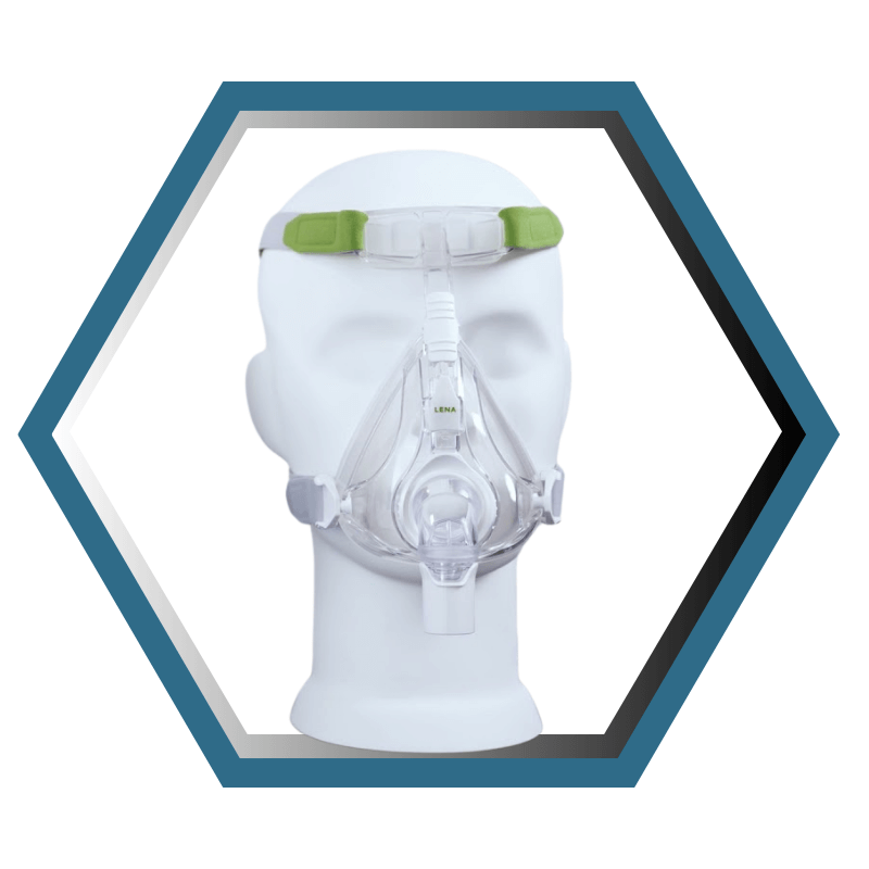 Löwenstein Medical | Lena | Masque CPAP Facial |Choix de coussins L,M,S,