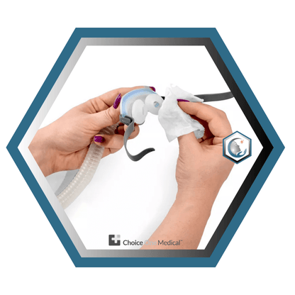 Purdoux | Ensemble de nettoyage annuel | Lingettes & Savon pour accessoires CPAP