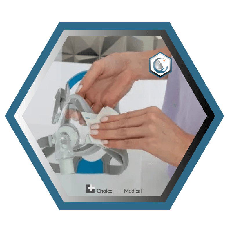 Purdoux | Ensemble de nettoyage annuel | Lingettes & Savon pour accessoires CPAP