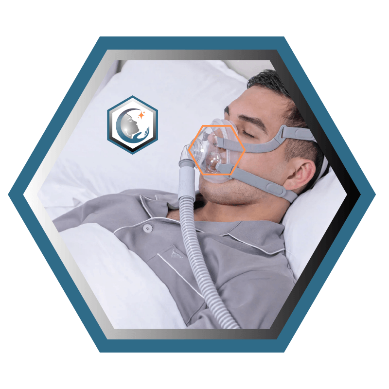 React Health |Siesta 2™|Coussin pour Masque CPAP Facial |Choix de grandeur S,M,L