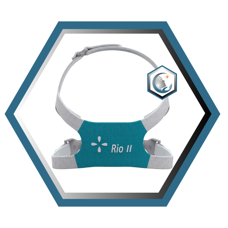 React Health | RIO II™| Harnais pour Masque CPAP Facial-RFF2001CAN