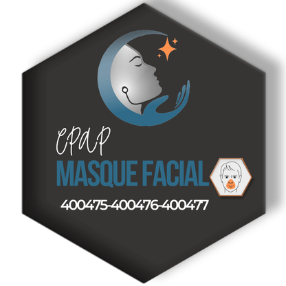 Fisher & Paykel Simplus™ Masque CPAP facial | FitPack: courroie jumelé avec coussins S-M-L & clips