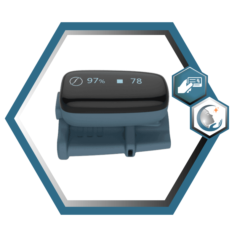 SleepImage  | PO6 Fingertip™  | Test du sommeil | Niveau 3