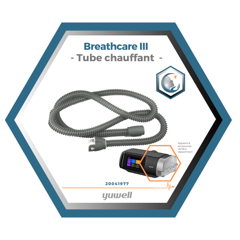Yuwell | Breathcare III | Tube chauffant pour CPAP