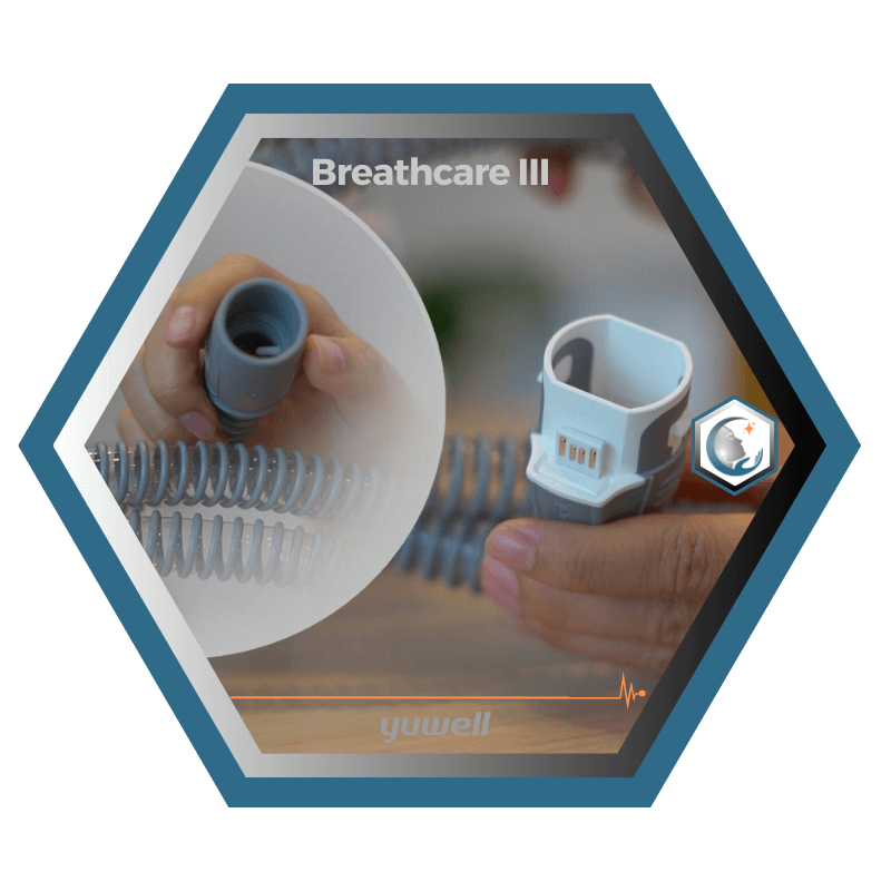 Yuwell | Breathcare III | Tube chauffant pour CPAP