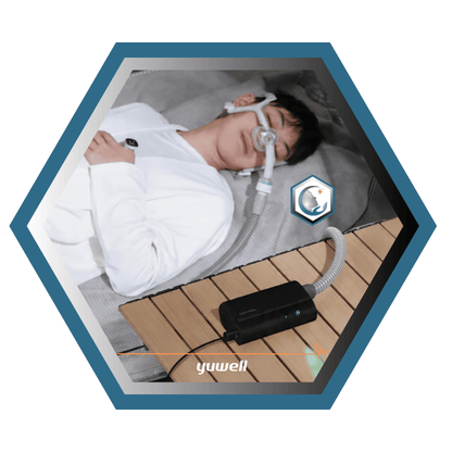 Yuwell | Breathcare Pocket S | CPAP de voyage ultra-compact