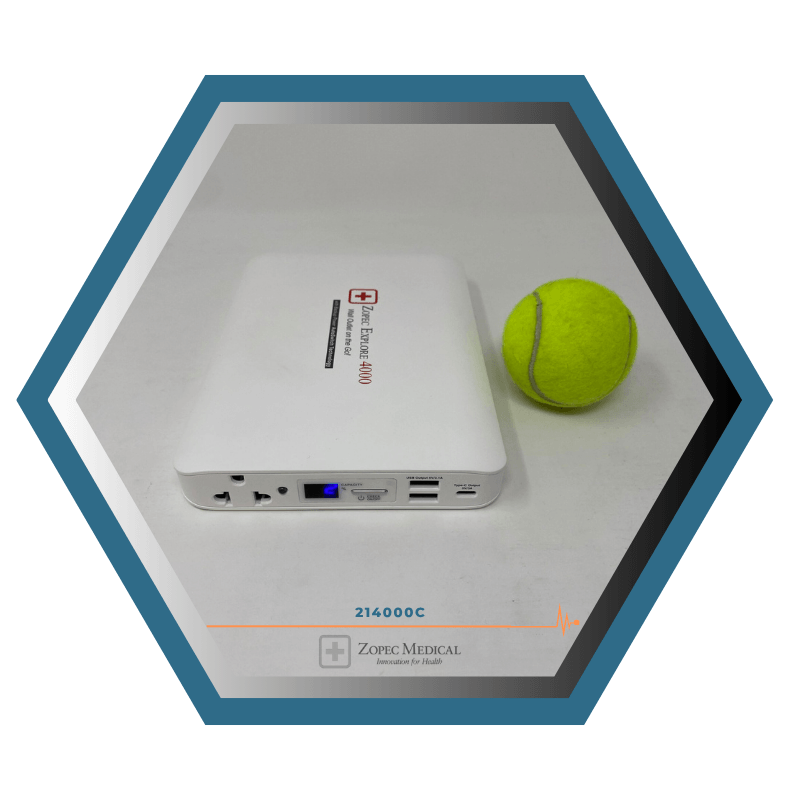 Zopec  | Explore™ 4000 | Batterie Portable pour apparreil CPAP