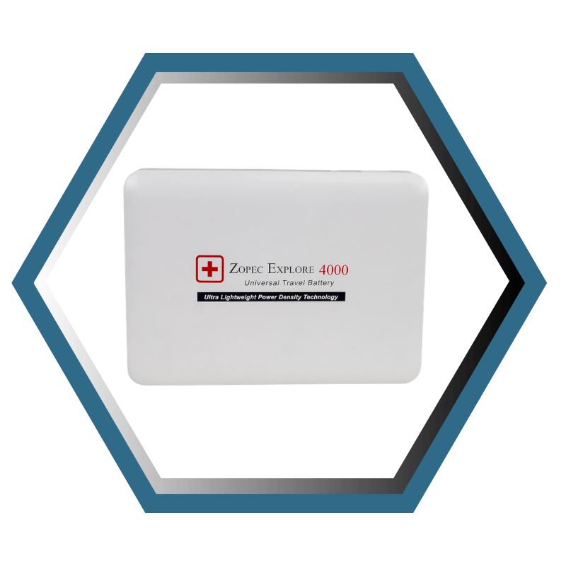 Zopec  | Explore™ 4000 | Batterie Portable pour apparreil CPAP